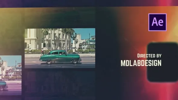 复古风格老旧照片展示时代纪录片开场学校家庭生活回忆视频相册AE模板 Modern Times