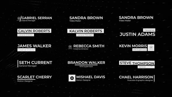 4K文字标题动画FCPX插件 15 Minimal Lower Thirds FCPX & Apple Motion