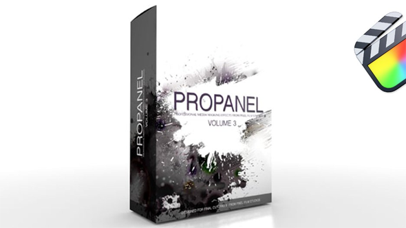 45种中国风水墨飞溅晕开遮罩视频展示动画FCPX插件下载 Pixel Film Studios – ProPanel Vol.3