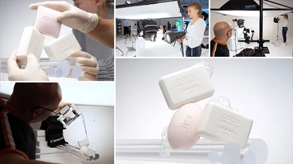 卡尔·泰勒Karl Taylor 高端香奈儿肥皂泡产品拍摄教程-中英字幕 Chanel Soap and Bubbles Shoot