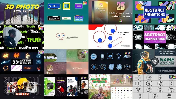 296套FCPX插件模板合集