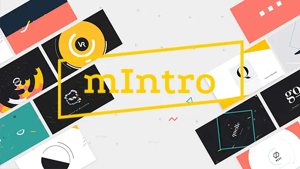 30个优雅品牌Logo文本图形运动开场宣传介绍动画FCPX插件 motionVFX – mIntro
