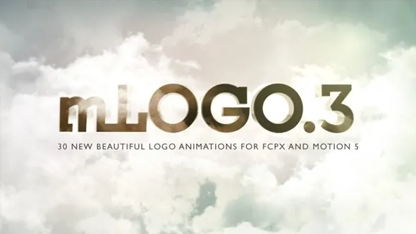 30个Logo徽标开场片头标志展示动画预设FCPX插件 motionVFX – mLogo 3