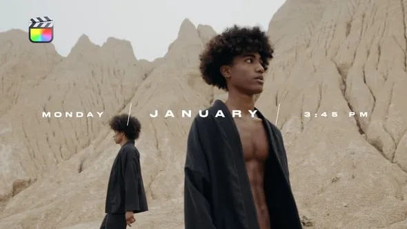 6款时尚专业电影视频Vlog自媒体开场介绍标题动画FCPX插件 Stylish Titles 汉化版