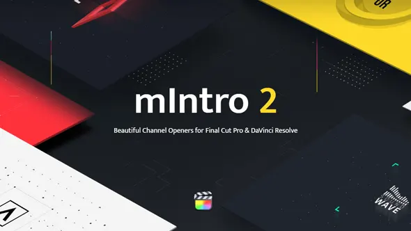 55个现代精美LOGO简介品牌形象开场宣传动画预设FCPX插件 motionVFX – mIntro 2 汉化版