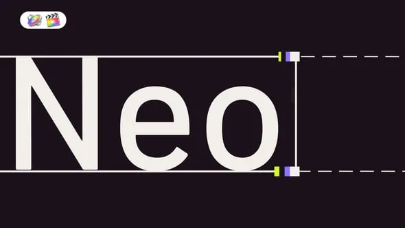 轻快时尚品牌业务宣传形象展示图文排版动画FCPX插件 Neoform – Brandbook Promo 汉化版