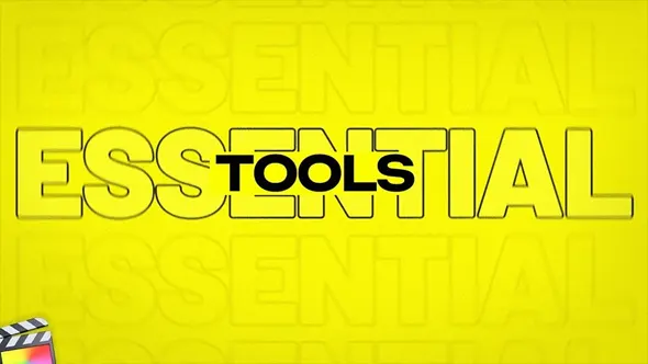 45个简洁时尚多功能网格分屏画中画标注转场文字标题动画工具包FCPX插件 PremiumVFX – Essential Tools 汉化版