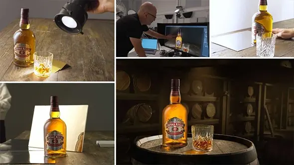 卡尔·泰勒 Karl Taylor威士忌芝华士产品摄影布光教程-中英字幕 Karl Taylor Photography – Chivas Regal Composite Photoshoot