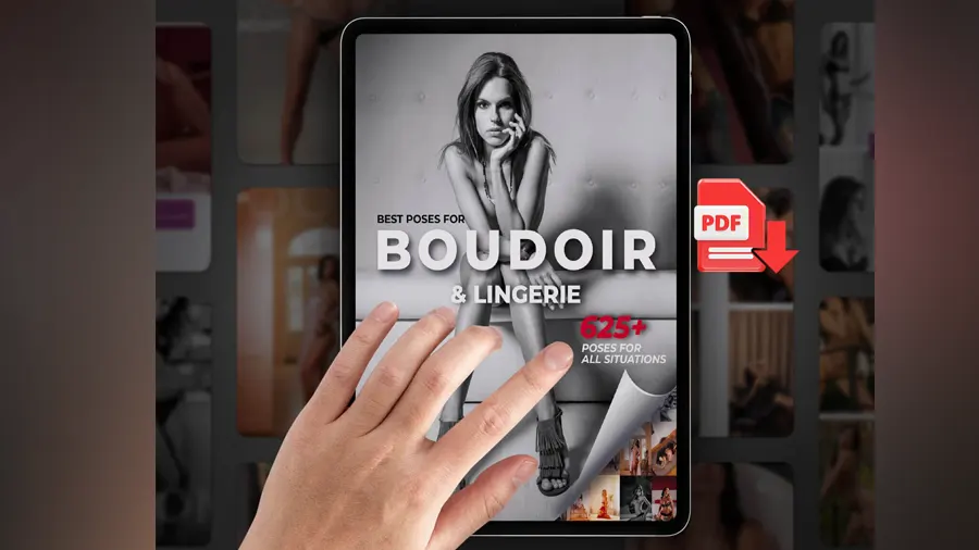 625种私房闺房内衣摄影最佳摆姿势合集-电子书文档 The 625 Best Poses for Boudoir & Lingerie – Digital Book