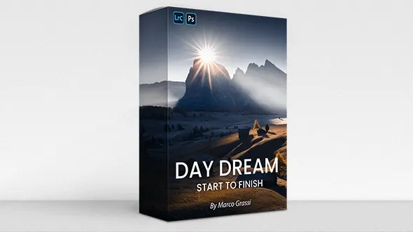 500PX网红摄影师Marco Grassi风光摄影白日梦从头到尾编辑教程 中英字幕 Marco Grassi – Daydream – Start to Finish