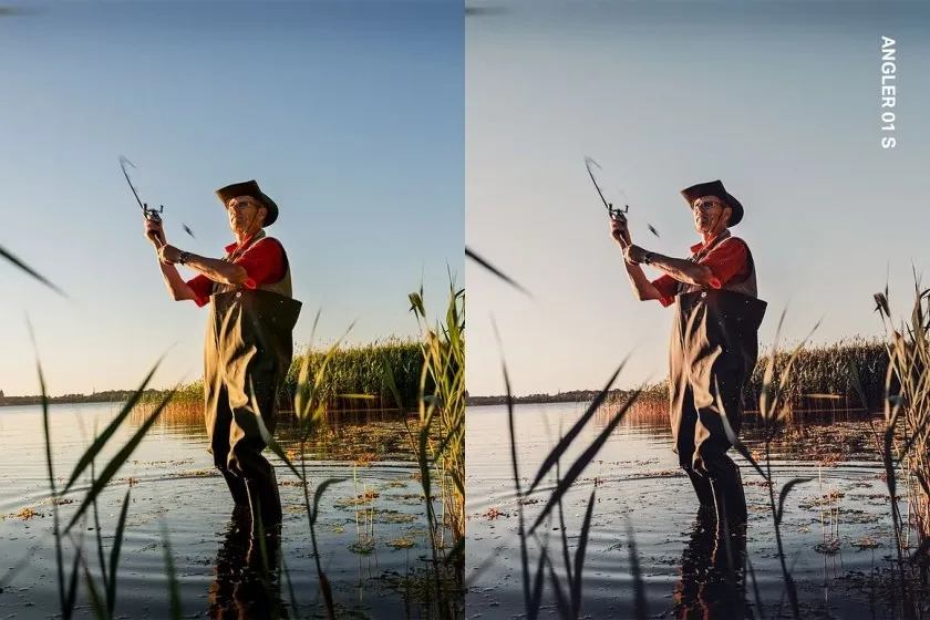 旅行钓鱼休闲生活摄影调色Lightroom预设及视频调色LUT预设 Fishing Lightroom Presets and LUTs