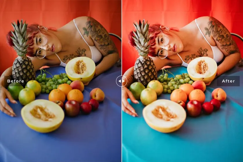 可爱而美丽夏季色调Lightroom预设与移动LR预设 Fruit Crush Lightroom Presets