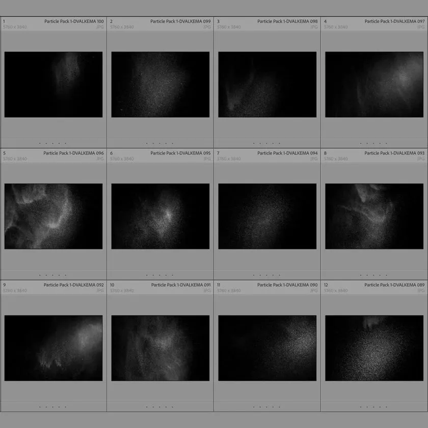 100种摄影后期修图合成独特的粒子砂砾特效叠加素材包 PROEDU – Particle Pack Overlays