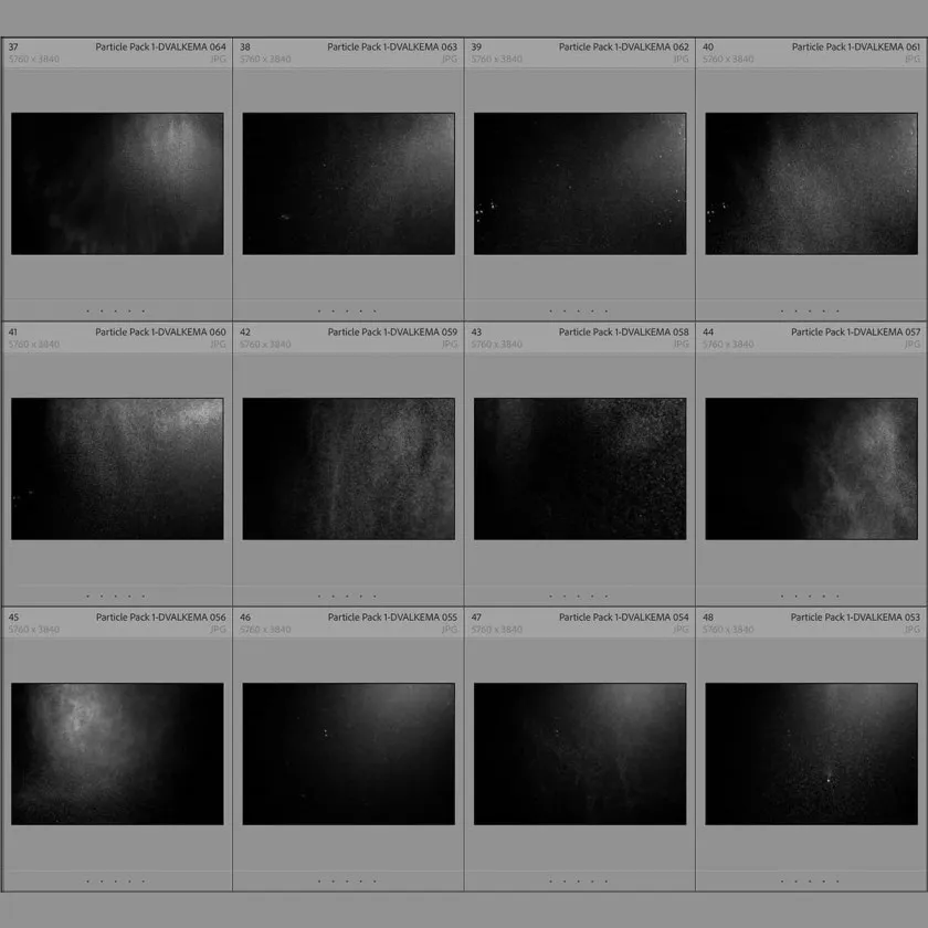 100种摄影后期修图合成独特的粒子砂砾特效叠加素材包 PROEDU – Particle Pack Overlays