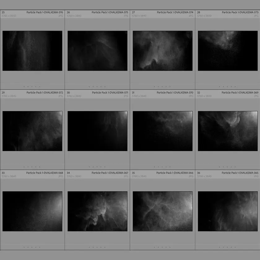 100种摄影后期修图合成独特的粒子砂砾特效叠加素材包 PROEDU – Particle Pack Overlays