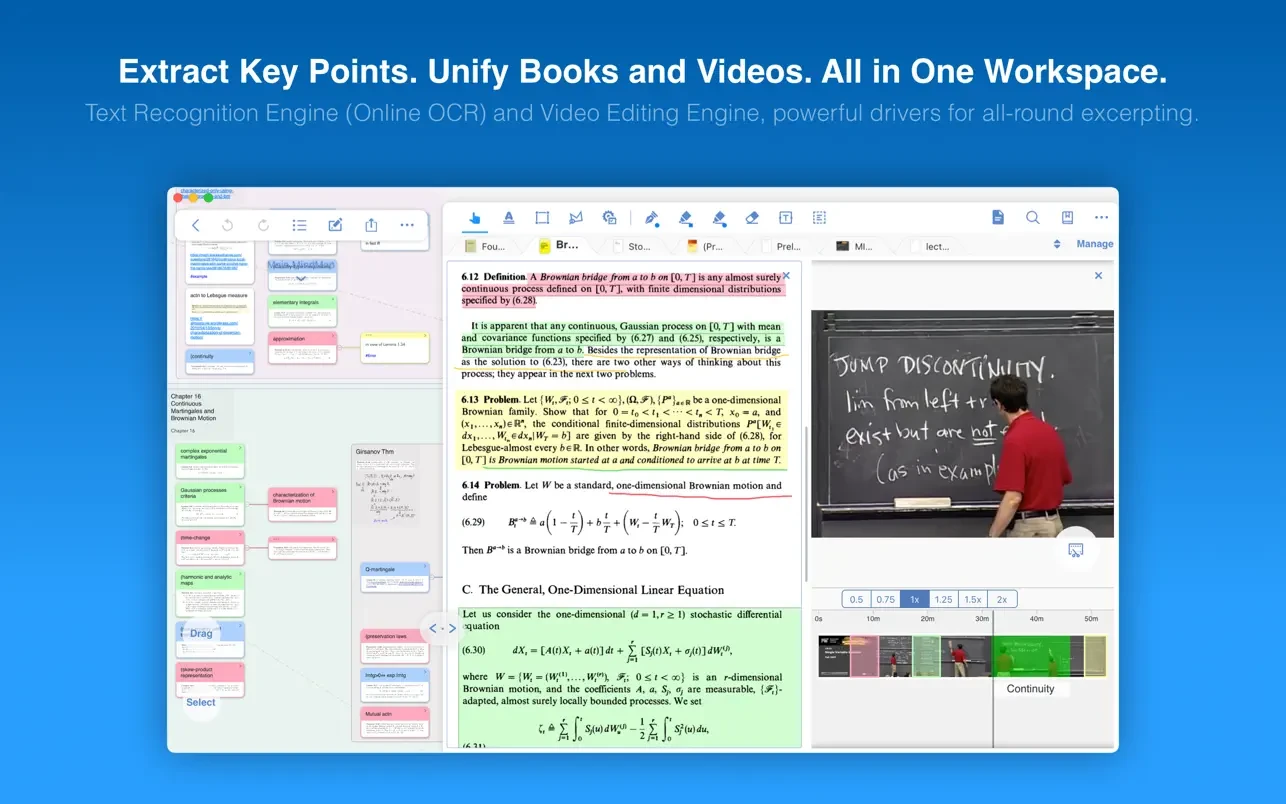 MarginNote v4.1.18 中文破解版 Mac端PDF阅读批注工具 电子阅读神器