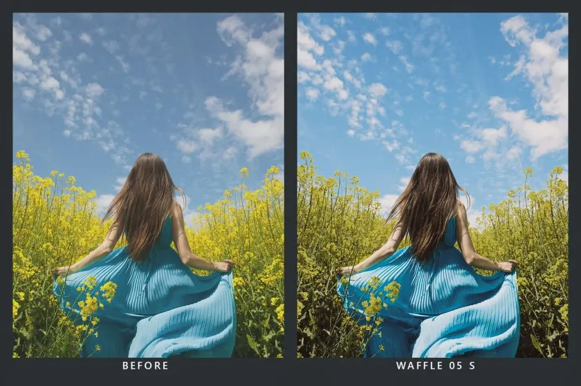 旅拍电影般的蓝色调Lightroom预设/APP滤镜/LUT预设 20 Blueberry Lightroom Presets & LUTs