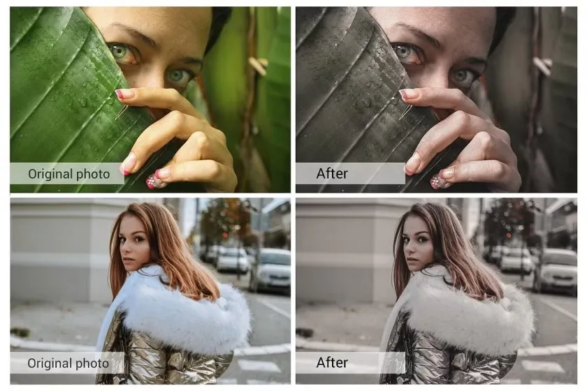 电影惊悚片人像调色Lightroom预设/PS动作和电影LUT预设 Thriller Movie Lightroom Presets