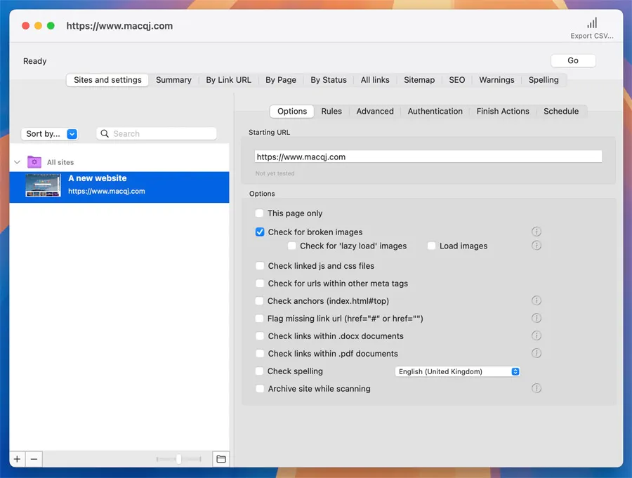 Scrutiny v12.11.1 激活版 Mac优秀的web网页死链接检查工具